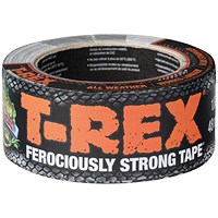T-Rex Duct Tape 48mmx10.9m Grey (Pack of 6)