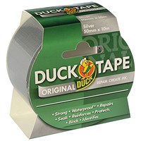 Ducktape Original Tape 50mmx10m Silver (Pack of 6)