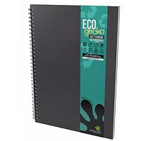 Eco Gecko All Media Wirebound Sketchbook, A3, Portrait, 40 Sheets