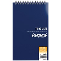 Silvine Luxpad Wirebound Things To Do Pad, 127x203mm, 240 Pages Silvine Luxpad Wirebound Things To Do Pad, 127x203mm, 240 Pages