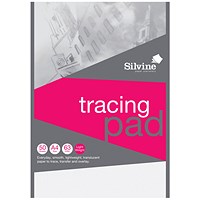 Silvine Everyday Tracing Pad 50 Sheets A4 A4T50