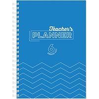 Silvine Teachers Academic Planner, 6 Period, A4