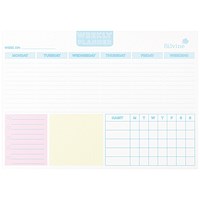 Silvine Weekly Desk Planner, A4, 52 Sheets
