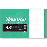 Silvine Revision Desk Pad 360x230mm 48 Sheets (Pack of 5)