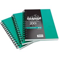 Silvine Hardcover Twinwire Notebook, A5, Ruled & Perforated, 192 Pages, Pack of 6