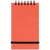 Silvine Wirebound Pocket Notepad, 127x76mm, Ruled, 192 Pages, Red, Pack of 12 Silvine Wirebound Pocket Notepad, 127x76mm, Ruled, 192 Pages, Red, Pack of 12