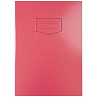 Silvine Tough Shell Exercise Book, A4+, Red, Pack of 25