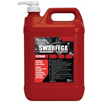 Swarfega Heavy Duty Hand Cleaner Extreme 5 Litres SHD5LMP/SGL