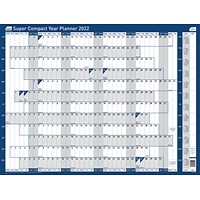 2018 LAMINATED Year Planner Wall Chart Wall Planner with Multi Planning Pack ✔UK 