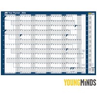 Sasco Year Planner, Unmounted, 915x610mmm, 2024