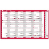 Sasco Oversized Year Planner, Unmounted, 1100x610mm, 2026