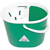 15 Litre Mop Bucket Green L1405293