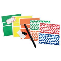 Sasco Year Planner Stickers Kit, For use with Sasco Planners