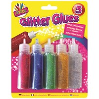 Artbox 5 Pack Glitter Glues (Pack of 12)