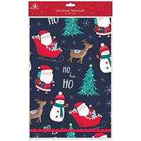 Christmas Tablecloth Paper, 180x120cm, Pack of 12