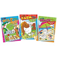 Artbox Colouring and Sticker Book 3 Designs Pack of 12