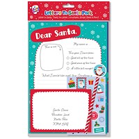 Christmas Letter to Santa Activity Pack, Pack of 12