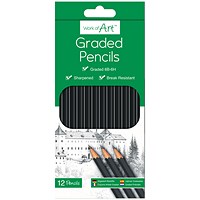Work of Art Graded Pencils 12x12 (Pack of 144)
