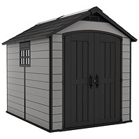 Keter Premier Shed 7.5x9ft Grey KET255235