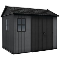 Keter Newton Plus Shed 9.5x7ft Grey KET259689