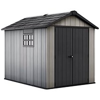 Keter Oakland Shed 7.5x9ft Grey KET255642