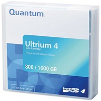 Quantum LTO-4 Ultrium Data Cartridge, 0.8/1.6TB