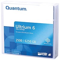 Quantum LTO-6 Ultrium MP Data Cartridge, 2.5/6.25TB