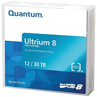 Quantum LTO-8 Ultrium Data Cartridge, 12/30TB