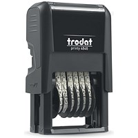 Trodat Printy 4846 Self-Inking 6 Band Numberer Stamp
