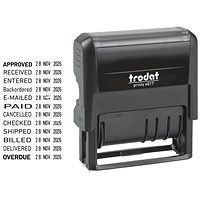 Trodat Printy 4817 Dater Phrase Stamp