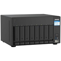 Qnap 8 Bay Desktop NAS Network Attached Storage Enclosure TS-832PX-4G