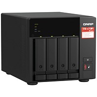 Qnap 4 Bay Desktop NAS Network Attached Storage Enclosure TS-473A-8G