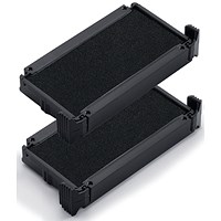 Trodat Replacement Pad 6/4910 Black Pack of 2