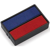 Trodat Ink Cartridge Replacement Pad 6/4850 Blue/Red (Pack of 2)