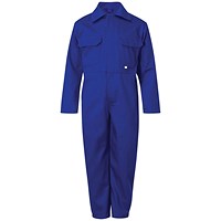 Tuffstuff Tearaway Junior Coverall Royal Blue 14 Years