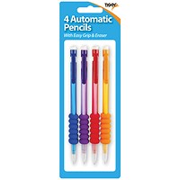 Tiger Mechanical Pencils HB Assorted (Pack of 48)