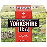 Yorkshire Tea Bags, Pack of 160