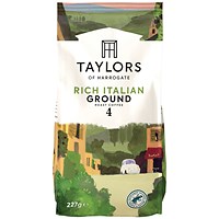 Taylors of Harrogate Rich Italian Ground Coffee - 227g