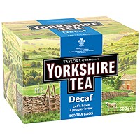 Yorkshire Decaff Tea Bags, Pack of 160