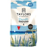 Taylors of Harrogate Decaffeinated Roast and Ground Coffee, 200g