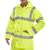 Beeswift Lightweight En471 Jacket, Saturn Yellow, Large Beeswift Lightweight En471 Jacket, Saturn Yellow, Large