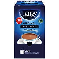 Tetley Envelope Tea Bags, Pack of 200