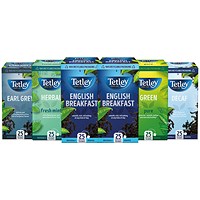 Tetley Tea Bags Best Sellers Variety Case x6 (Pack of 150)