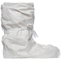 Dupont Tyvek 500 Anti-slip Overboots, White, Pack of 20