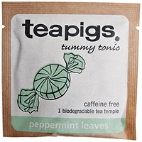 Teapigs Peppermint Leaves Envelope Teabags, Pack of 50