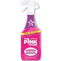 The Pink Stuff Window Cleaner with Rose Vinegar 850ml (Pack of 12)