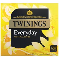 Twinings Everyday Tea Bag (Pack of 1200 Bags) PkF13681