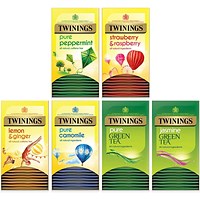 Twinings Fruit and Herbal Tea Variety Pack, Pack of 120