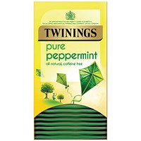 Twinings Pure Peppermint Herbal Tea, Pack of 20