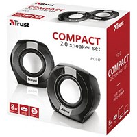 Trust Polo Compact 20943 USB Powered Speakers, 3.5mm Jack